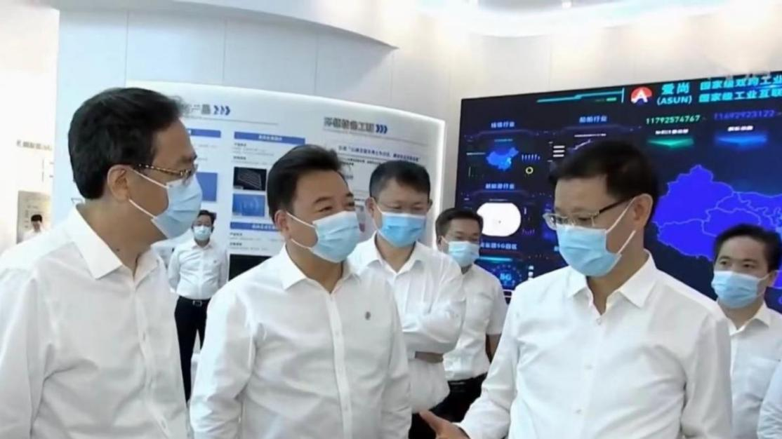 江苏省委副书记、省长许昆林考察尊时凯龙科技